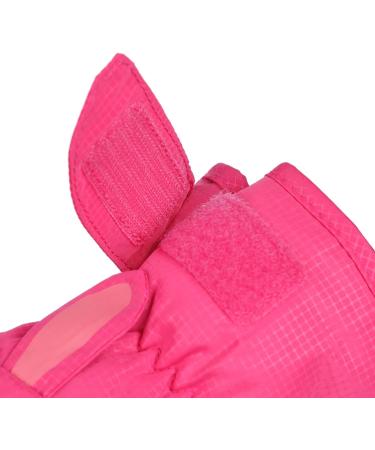 FAYHIJUN Waterproof Kids Mittens - Thermal Fleece Lined Gloves for Ages 1-9 - Rose Rabbit Design - Size M (Age 4-6) - Buy Online on SooperMarket.com