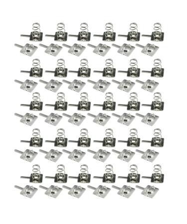30PCS Metal Battery Spring Contact Plate Replacement AA AAA Battery Spring Battery Contact Plate for Remote Control Electronic Toy Calculator and Recorder
