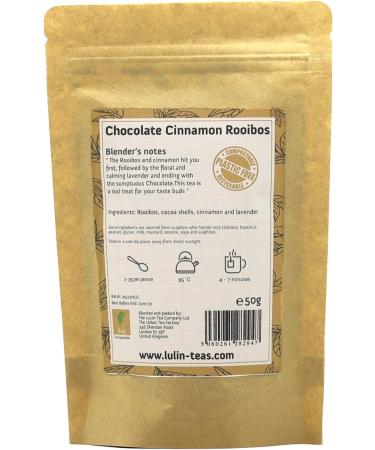 LuLin Teas Chocolate Cinnamon Rooibos Loose Tea 50 g Loose Tea 50 g - Buy Online on SooperMarket.com