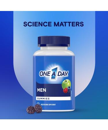 One A Day Men's Multivitamin Gummies - Daily Gummy Vitamins For Men With Vitamin A C D Zinc For Immune And Bone Health Biotin For Energy Metabolism Vitamin E Selenium Antioxidants 60 Gummies - Buy Online on SooperMarket.com