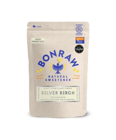 BONRAW Silverbirch Natural Xylitol Sugar 1KG - Alternative Sugar Sweetener - Great Natural Replacement for White Sugar Silverbirch (Xylitol) 1 kg (Pack of 1)