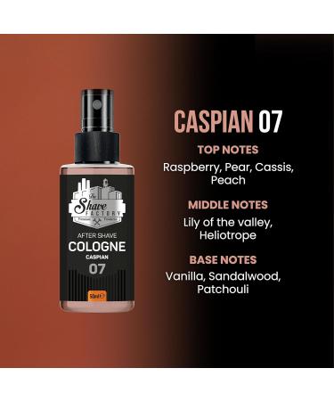 the shave factory After Shave Cologne Series (07 Caspian 50ml (1.69 fl. oz)) 07 Caspian 1.69 Fl Oz (Pack of 1) - Buy Online on SooperMarket.com