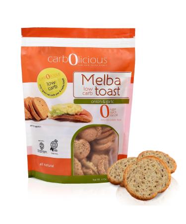 Low Carb Melba Toast (ONION & GARLIC) 4 oz.