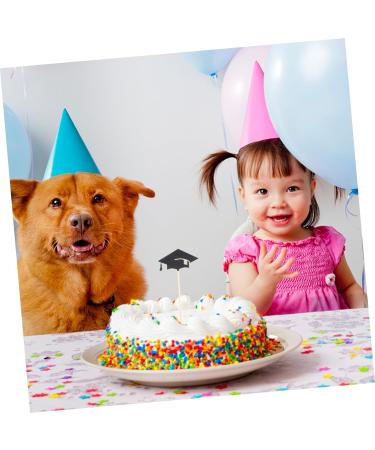 Cabilock 72 Pcs Graduation Hat Picks Kindergarten Graduation Cake Decors Grad Cap Cupcake Toppers Grad Cupcake Picks Congrats Grad Cupcake Topper Insert Card Bamboo Dessert Table - Buy Online on SooperMarket.com