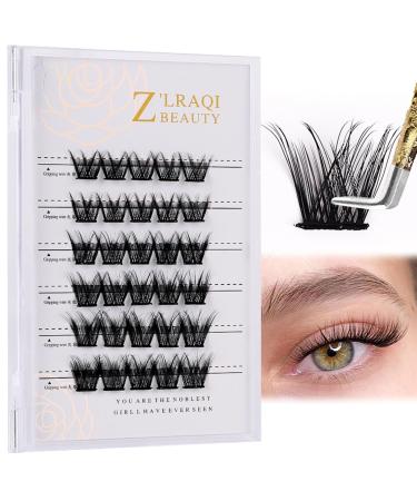 Individual False Eyelashes Self-Adhesive Cluster Fake Eyelashes Glue-Free Eyelashes Natural-Looking Eyelash MF10-1