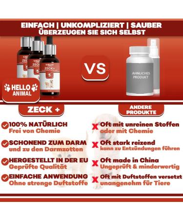 Helloanimal Anti-Tick Liquid for Dogs & Cats | Instant Protection | Natural Supplementary Feed - Buy Online on SooperMarket.com