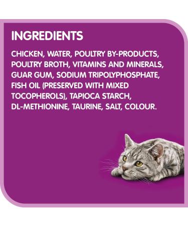 WHISKAS Perfect Portions Wet Cat Food Pat - Chicken - 75g (24 Pack) Pat Chicken 75 g (Pack of 24) - Buy Online on SooperMarket.com