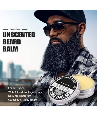 Houson Beard Care Set Gift for Men | 30ml Beard Oil 60ml Shampoo Balm Brush & Comb | Ideal for Beginners & Professionals - Buy Online on SooperMarket.com