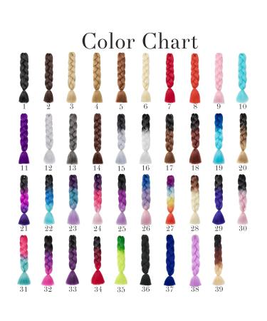Gairyan Blond Jumbo Braids Extensions - 24 Synthetic Hair for Box Braids Afro Braid Extensions Bleached Blonde Kanekalon 1 Piece - Buy Online on SooperMarket.com