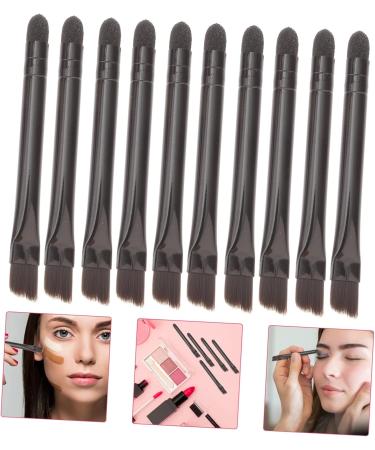 NOLITOY 10 pcs Cosmetic Makeup Double-ended Sponge Ended Cosmetics Eye Shadow Double - Buy Online on SooperMarket.com