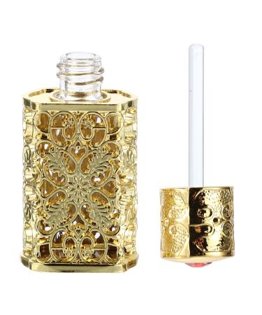 3ml Vintage Perfume Dropper Bottles Diamond Crystal Perfume Bottles Portable Refillable Glass Bottle Travel Essential Oil Bottle for Perfume Essential Oil Liquids