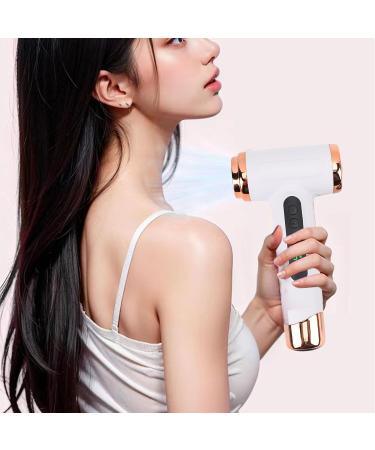 Hair Dryer 15000mAh Portable Hair Dryer USB Rechargeable Travel Hair Dryer with Concentrator Turbo Heat and Cold Shot Features 200W Cold Hot Wind for Fast Drying As Salon - Buy Online on SooperMarket.com