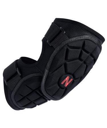Nuribase Baseball Batter's elbow protection for young people adults - Softball elbow protection for young people adults - elbow protection for baseball softball black XL