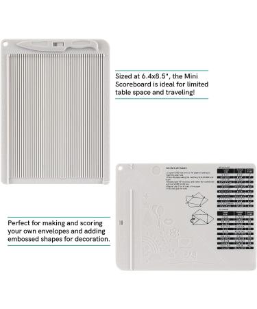 CYFUN Mini Score Board with Bone Folder - Ideal for Card Making and Paper Crafts - Buy Online on SooperMarket.com