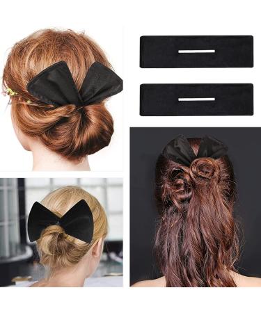 Ycnpeatt Twist Deft Bun Hair Bun Maker - Black Elastic Bands for Women & Girls - Buy Online on SooperMarket.com