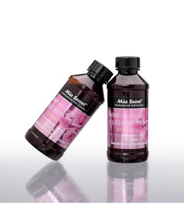 Rose Scented Liquid Monomer 4 oz - Premium Nail Supply for International Shipping - Buy Online on SooperMarket.com