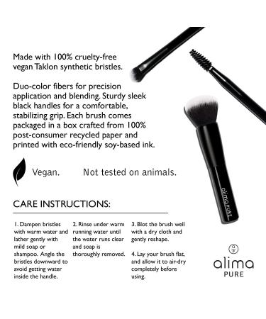 Alima Pure Foundation Brush - Premium Makeup Brush for Flawless Application | International Shipping Available - Buy Online on SooperMarket.com