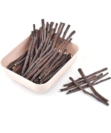ERKOON Organic Apple Sticks 300g/500g Molar Treats for Small Animals - Hamster, Rabbit, Guinea Pig, Chinchilla, Squirrel - Chew Toys - Natural Apple Branch - 10.5 Ounce (Pack of 1) - Buy Online on SooperMarket.com