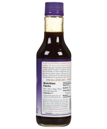 Kikkoman Roasted Garlic Teriyaki Marinade & Sauce 10 oz - Authentic Japanese Flavor - Buy Online on SooperMarket.com
