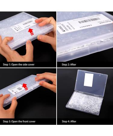 OUTUXED 1000pcs 0.4inch Clear Acrylic Diamonds - Wedding Table Decorations & Bridal Shower Vase Fillers - Buy Online on SooperMarket.com