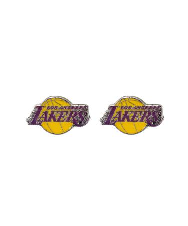 Los Angeles Lakers - NBA Team Logo Post Earrings