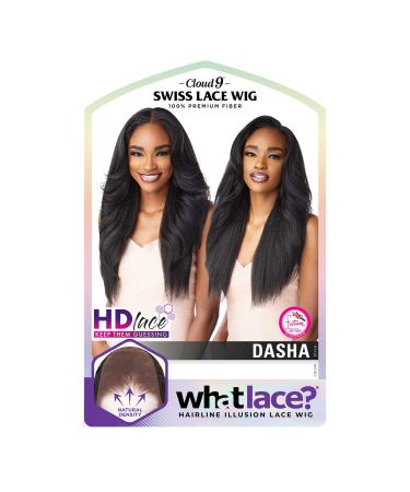Sensationnel What Lace 13x6 Wig - Cloud 9 Synthetic Hand Tied Preplucked Illusion Lace Frontal - DASHA (1B) - Buy Online on SooperMarket.com