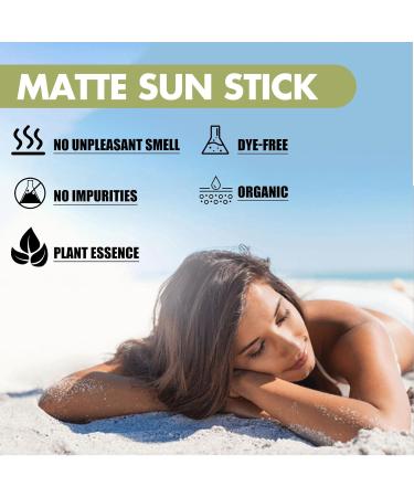 18g Sunblock Stick Matte Moisturizing UV Protection Lightweight Facial Sunscreen Stick for Women - Buy Online on SooperMarket.com