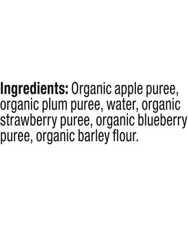 Plum Organics Stage 2 Baby Food â€“ Organic Apple Plum Berry & Barley 3.5 oz | Healthy Baby Nutrition - Buy Online on SooperMarket.com