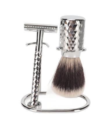Jauarta Manual Beard Trimmer Holder Set | Professional Alloy & Nylon Brush for Grooming - Ships Internationally - Buy Online on SooperMarket.com