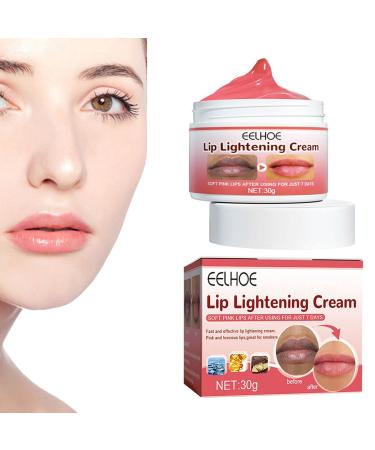 VigCebit dark lip lifter |Refreshing organic lip moisture cream with cocoa butter and -oil -30 g lip balm to lighten dark lips and reduce fine lip lines