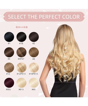 Silk-co U-tip Pre Bonded Hair Extensions 100% Real Remy Human Hair 20inch Nail Tip Keratin Nail Fusion (#06 Light Brown) - Buy Online on SooperMarket.com
