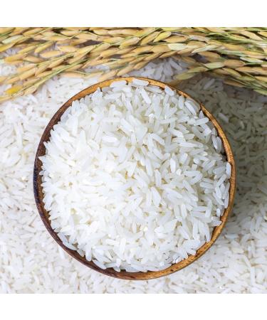 BIOASIA Organic Jasmine Rice - Long Grain Perfect for Various Dishes | 500g Pack - Premium Quality Rice for International Shipping - Buy Online on SooperMarket.com