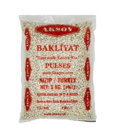 Aksoy Argentina White Beans 5KG 5.0 Kilograms