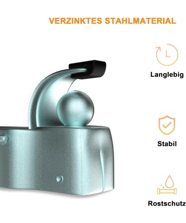 Buy NICEDACK Bicycle Tower: Galvanized Steel Trailer Coupling & Clutch Load Compatible with All Bicycle Saddles International Shipping Available - Buy Online on SooperMarket.com