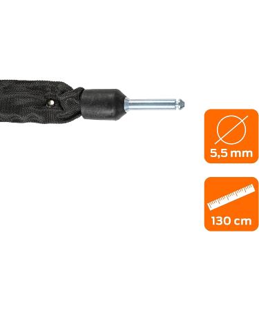 Buy AXA ULC 130/5.5 Chain for Frame Lock - Compatible with AXA Locks - 5.5mm Polyester Coverage - International Shipping Available - Buy Online on SooperMarket.com