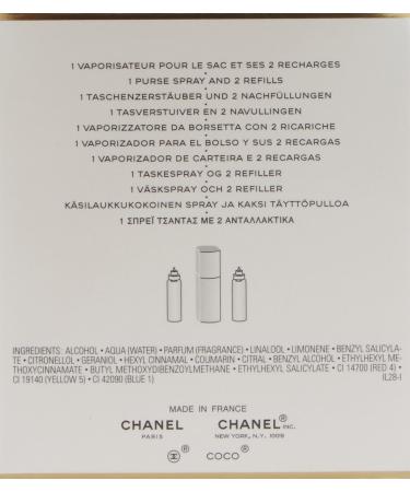 Coco Mademoiselle by Chanel for Women Set (Eau De Toilette Spray 0.7 Ounce Two Eau De Toilette Refills 0.7 Ounce Each) Orange 0.7 Fl Oz (Pack of 3) - Buy Online on SooperMarket.com