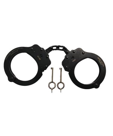 Peerless Handcuff Company Chain Link Handcuff Model 700 Black Oxide Finish