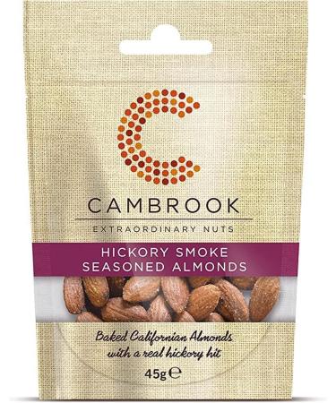 Cambrook | Almonds Hickory Smoke Seasoned 45g | Peanuts Caramelised Sesame Seeds 45g | Sweet Chilli Peanuts & Cashews 45g by Food Sanctuary - Buy Online on SooperMarket.com
