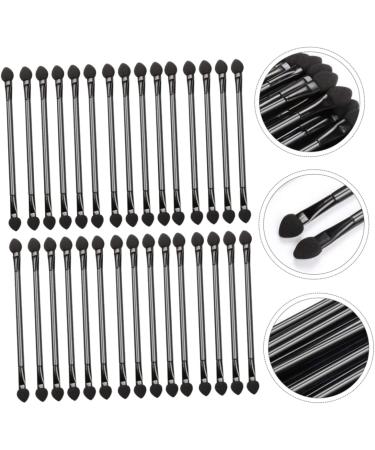 Baluue 90 Pcs Double Ended Eyeshadow Brush Sponges Makeup Cosmetic Tool Tipped Eye Black Artificial Fiber - Buy Online on SooperMarket.com