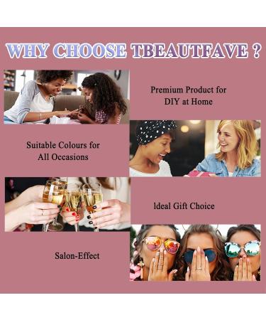 TBeautfave Glitter Nail Polish Light Pink Glitter Colour Nail Polish - No Need Cure Nail Polish Non-toxic Water Based Formula Nail Polish - Fast Dry Long Lasting Nail Varnish Nail Art 32 - Buy Online on SooperMarket.com