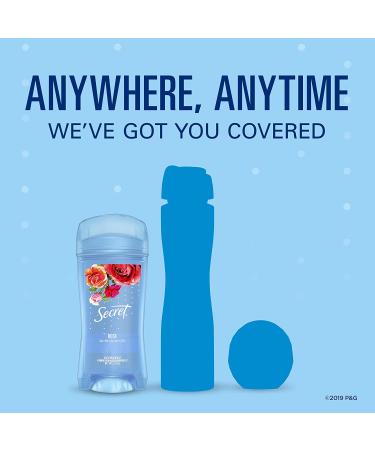 Secret 48 Hour Clear Gel Deodorant - Rose Scent, 2.6 oz - Long-Lasting Protection - Buy Online on SooperMarket.com