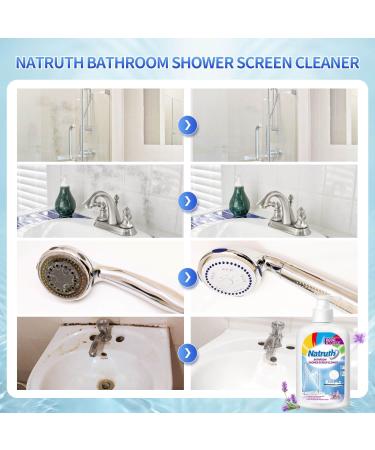 NATRUTH Lavender Shower Screen Cleaner 500ml - Limescale Remover for Glass Shower Screens - Buy Online on SooperMarket.com