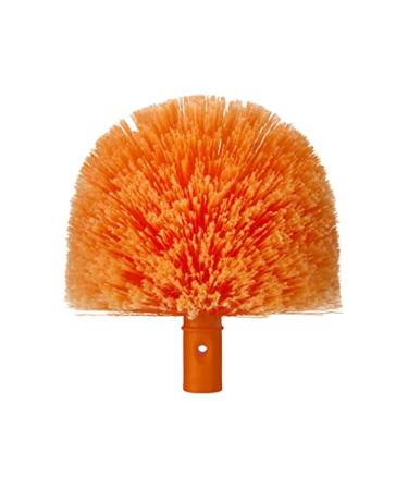 HY-C Rotary Cleaning Brush Replacement - Gardus SP2 SpinAway Rotary Cleaning Brush Replacement Spider Web Brush Ceiling Brush for Cleaning (Orange)