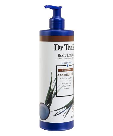 Dr Teal's Coconut Oil Body Lotion Gift Set - (2 Pack 18oz Ea.) - Shea & Cocoa Butter Infused - Softens & Moisturizes Skin - Essential Oils for Renewal & Nourishment - Buy Online on SooperMarket.com