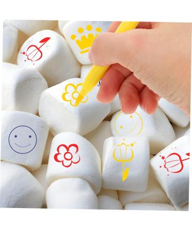 CRAFTHROU 3pcs Baking Pen Baking Coloring Pens Fine Tip Marker Pens Edible Pen Baking Coloring Marker Plastic - Buy Online on SooperMarket.com