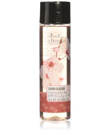 San Francisco Soap Company Cherry Blossom Body Wash 8.5 Ounce 8.5 Ounce (Pack of 1) Body Wash