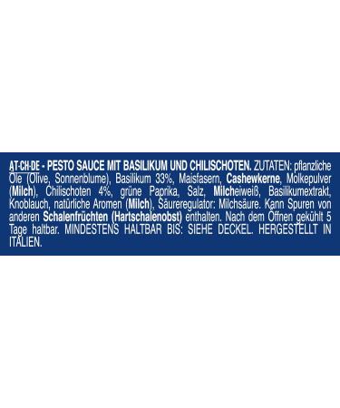 Buy Barilla Pesto Basilico e Peperoncino 195g - Gluten-Free Italian Sauce with Basil & Chili Peppers - Perfect for Pasta | International Shipping - Buy Online on SooperMarket.com