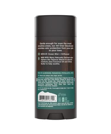 Every Man Jack All Over Deodorant - 24 Hour Whole Body Odor Protection - Aluminum Free - Coastal Surf Scent 2.6 oz (1 Pack) Coastal Surf 2.6 oz (Pack of 1) - Buy Online on SooperMarket.com