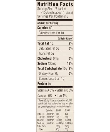 Oven Fry Extra Crispy Seasoned Coating Mix for Chicken - 8 ct Pack (4.2 oz Boxes) - Buy Online on SooperMarket.com