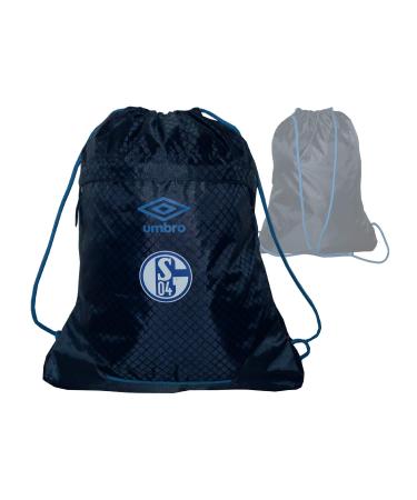 UMBRO Unisex Adult FC Schalke 04 UX Accuro Gym Bag dark blue/white OneSize